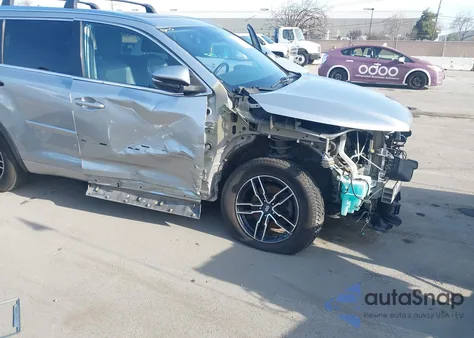 2017 Toyota Highlander Limited Platinum из США, поврежденный, VIN 5TDDZRFH4HS457427